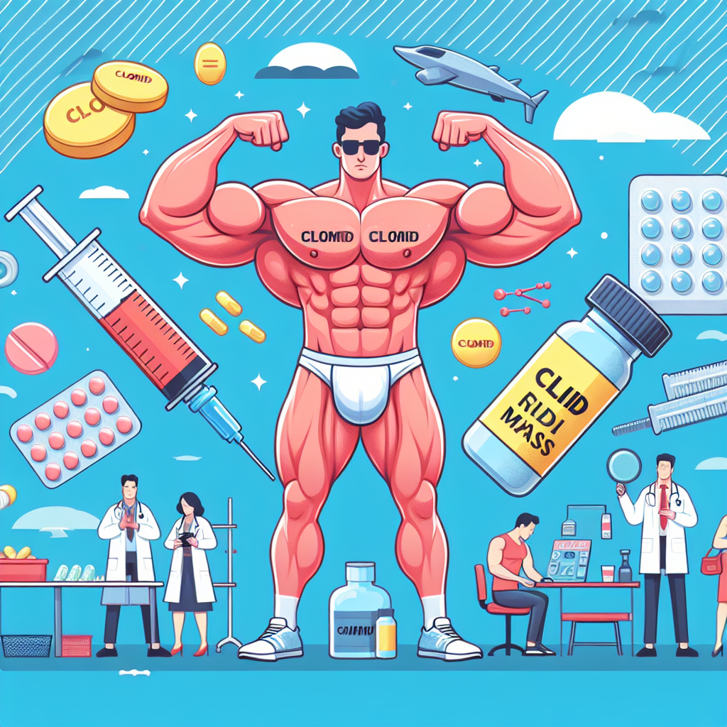 Gli effetti del Clomid sull'incremento della massa muscolare