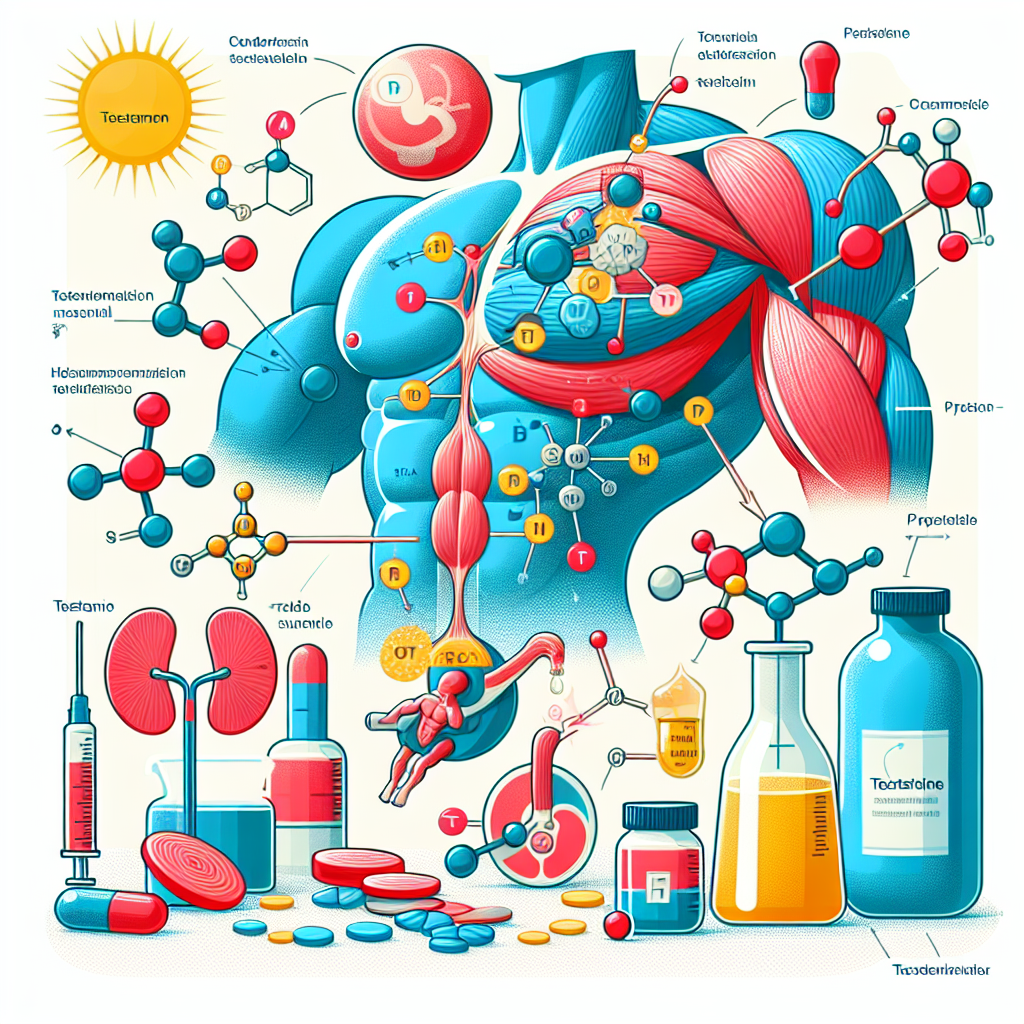 Il meccanismo d'azione della sospensione acquosa di testosterone nel tessuto muscolare