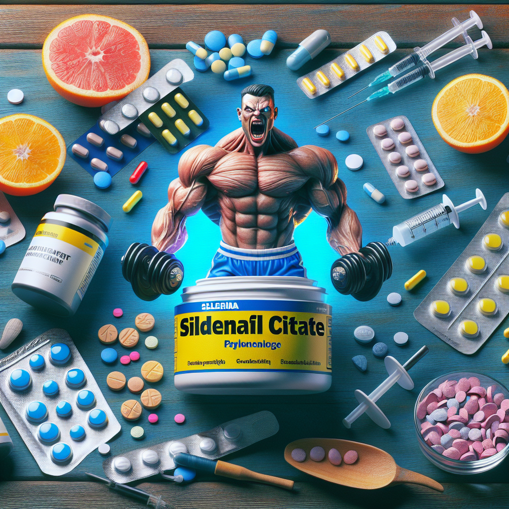 Sildenafil Citrate: un nuovo approccio alla farmacologia sportiva