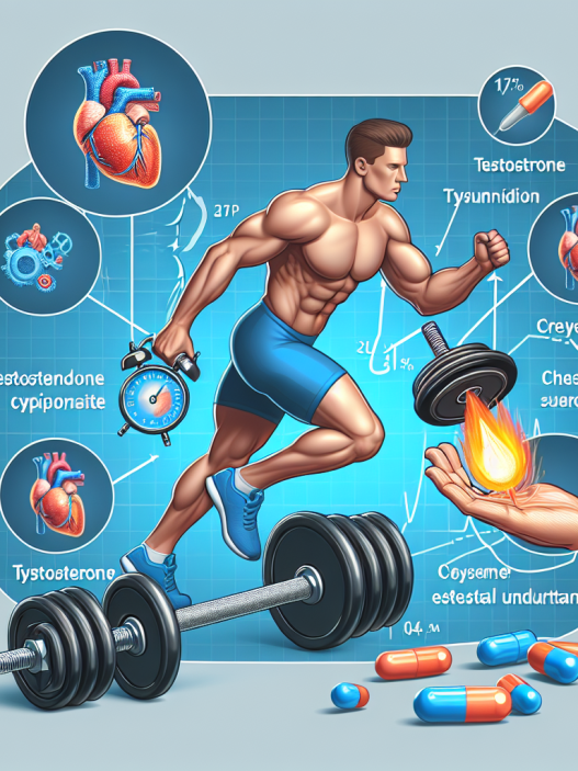 Come il testosterone cipionato influisce sulla resistenza fisica
