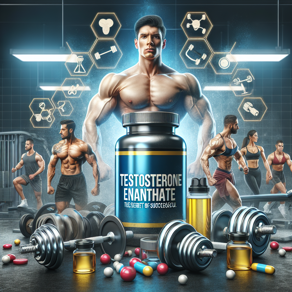 Testosterone enantato: il segreto dei bodybuilder di successo