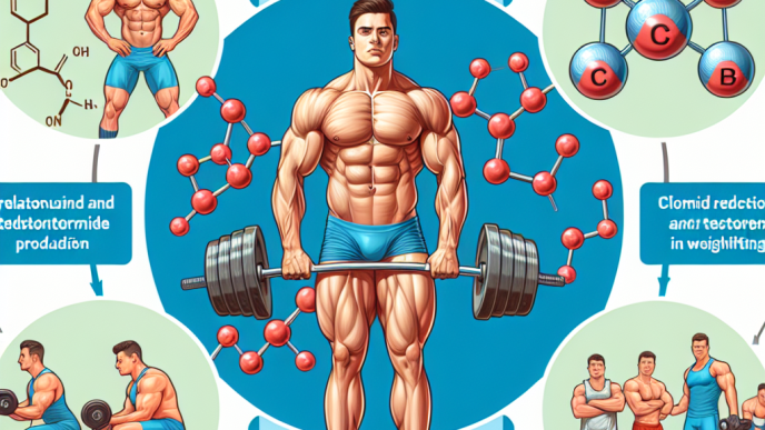 Gli effetti del Clomid sulla produzione di testosterone nei bodybuilder