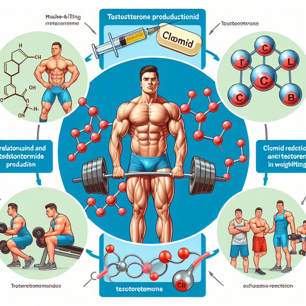 Gli effetti del Clomid sulla produzione di testosterone nei bodybuilder