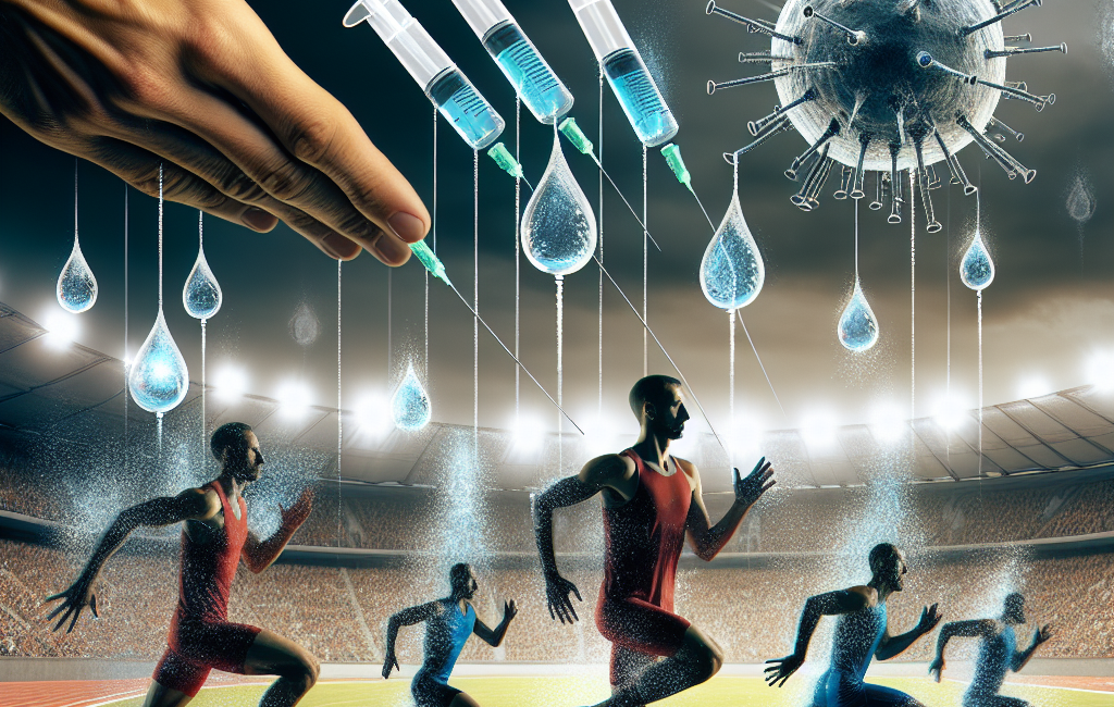 Gli effetti dell'acqua battericida per iniezioni sulle prestazioni sportive