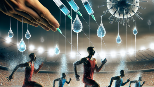 Gli effetti dell'acqua battericida per iniezioni sulle prestazioni sportive