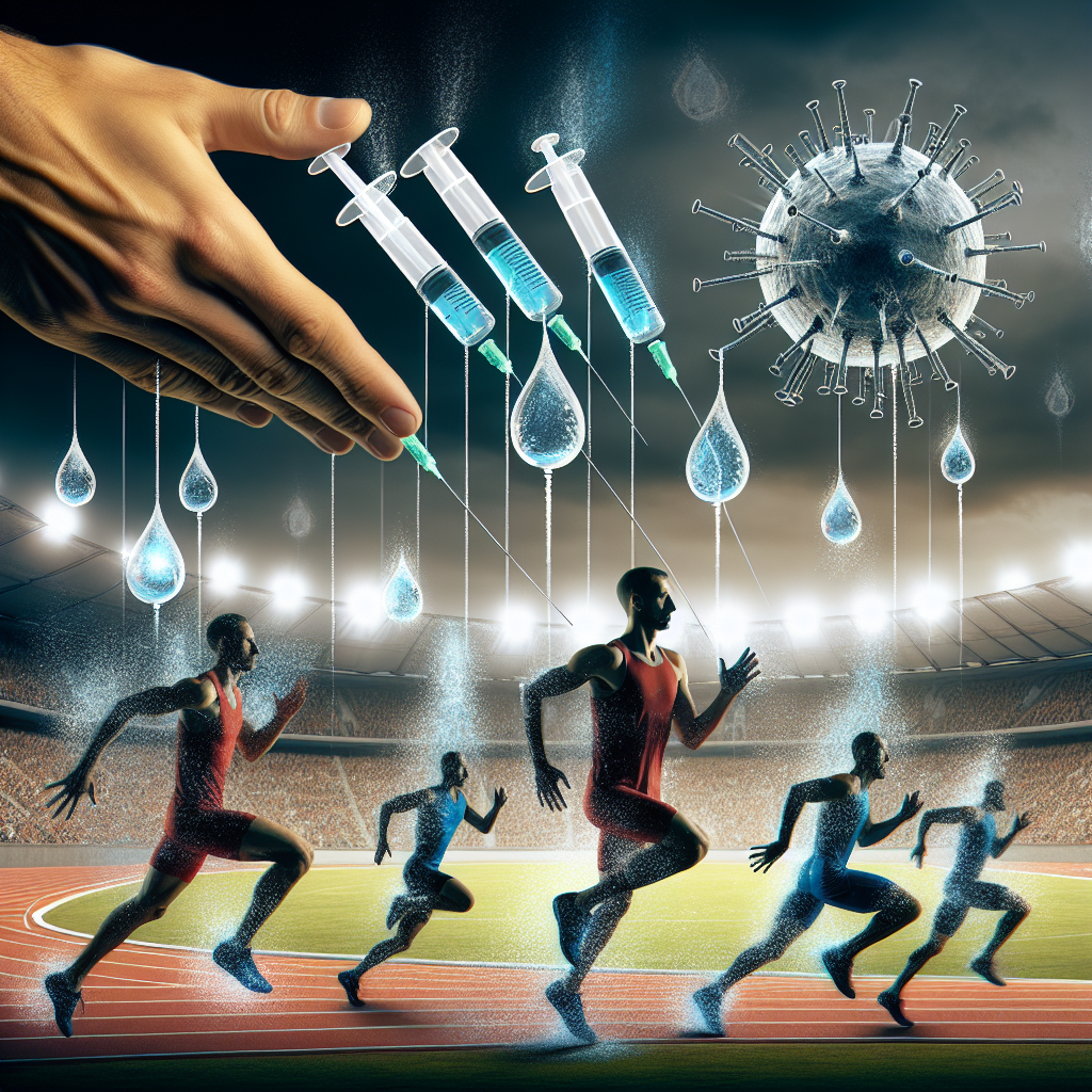 Gli effetti dell'acqua battericida per iniezioni sulle prestazioni sportive